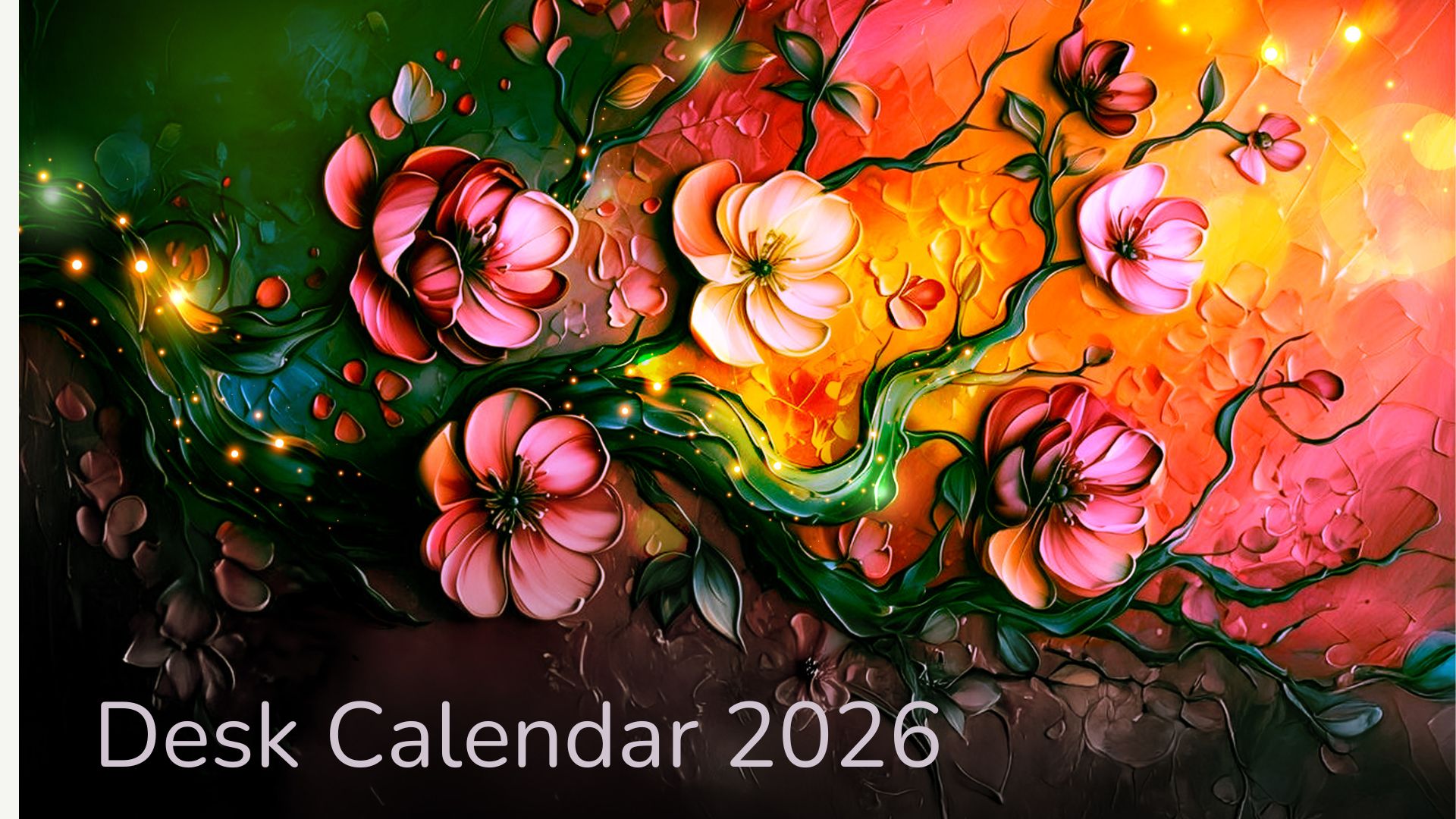 SACBW A3 Desk Calendar 2026